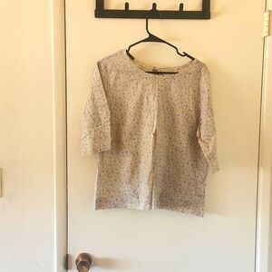 modaspia size M pintuck blouse